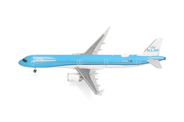 HER573801 - AIRBUS A321neo KLM PH-AXE Tarjeta pequeña - Tarjeta mariposa - 1