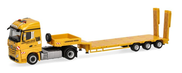 HER937740 - MERCEDES BENZ Actros S 4x2 con puerta para maquinaria de 3 ejes LEONHARD WEISS - 1