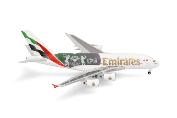 HER538664 - AIRBUS A380-800 Emirates Wimbledon Socio Oficial - 1