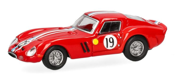 HER87MC000062 - FERRARI 250 GTO #19 rojo - 1
