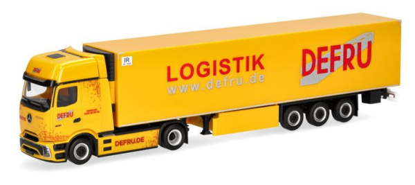 HER961868 - MERCEDES BENZ eActros 600 ProCabin 4x2 con remolque frigorífico de 3 ejes DEFRU - 1