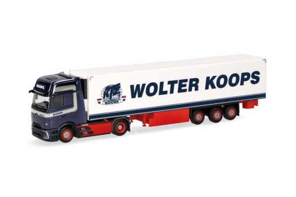 HER319966 - MERCEDES BENZ Actros L ProCabin 4x2 con remolque frigorífico de 3 ejes WOLTER KOOPS - 1