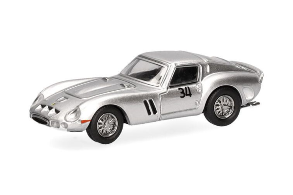 HER87MC000060 - FERRARI 250 GT0 #34 plateado - 1
