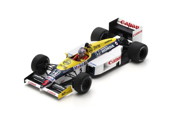 SPA18S738 - WILLIAMS FW11 #5 Ganador del GP de Gran Bretaña 1986 N. MANSELL - 1
