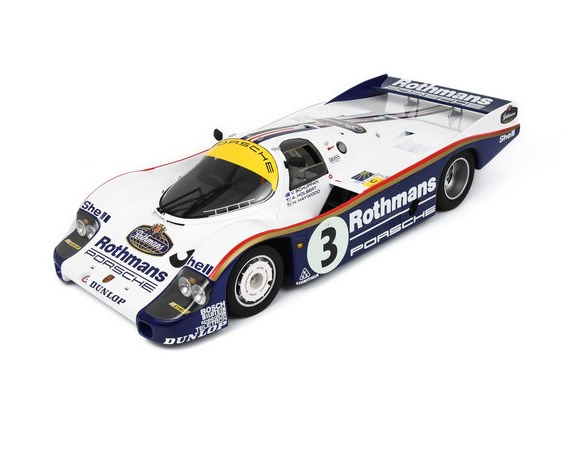 SPA12LM83 - PORSCHE 956 n.º 3, ganador de las 24 Horas de Le Mans de 1983: A. HOLBERT, H. HAYWOOD y V. SCHUPPAN - 1
