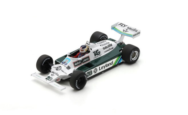 SPA18S736 - WILLIAMS FW07B #28 Ganador del GP de Mónaco 1980 C. REUTEMANN - 1