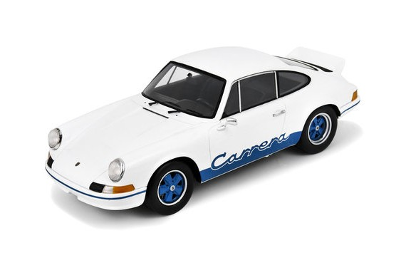 SCH18U00062 - PORSCHE 911 2.7 RS Presentación 1972 blanco y azul - 1