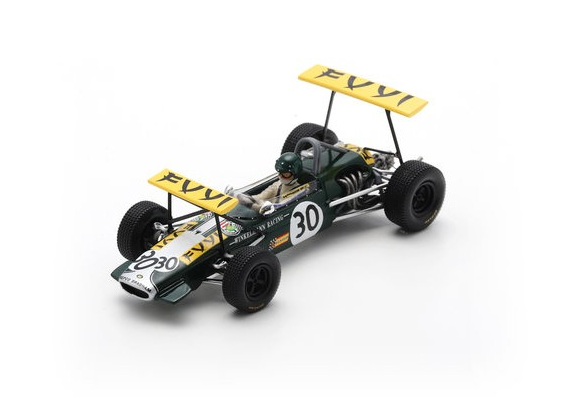 SPAF2002 - BRABHAM BT23C #30 2.º en la F2 Argentina Temporada 1968 J. RINDT - 1