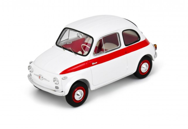 SCH18U00024 - FIAT 500 SPORT 1958 blanco - 1