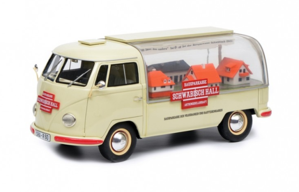 SCH18U00184 - VOLKSWAGEN T1 furgoneta publicitaria Schwäbisch Hall 1954 - 1