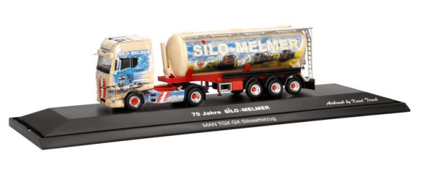 HER122320 - MAN TGX GX 4x2 con silo de 3 ejes MELMER - 1