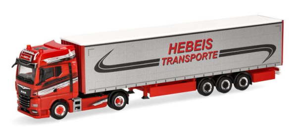HER320498 - MAN TGX GX 4x2 con remolque de 3 ejes HEBEIS TRANSPORTE - 1