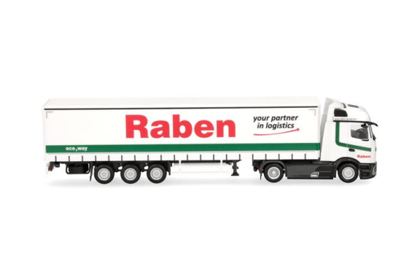 HER321044 - MERCEDES BENZ Actros L Pro 4x2 con remolque de 3 ejes RABEN LOGISTICS - 1