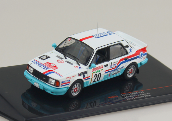 IXORAC337 - SKODA 130 LR #20 Rally de San Remo 1986 - 1