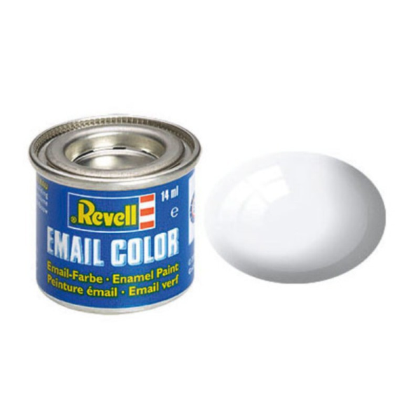 REV32104 - Pintura esmalte blanco brillo 14ml - 1
