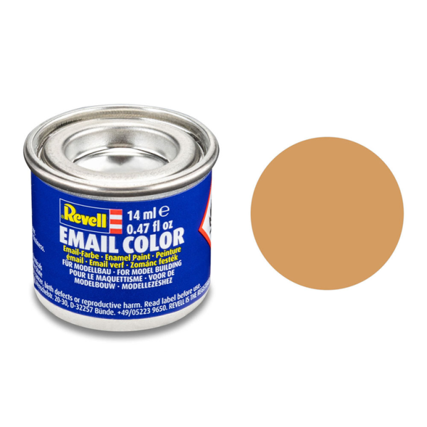 REV32117 - Pintura Esmalte Marrón Mate 14ml - 1