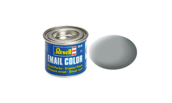 REV32176 - Pintura de esmalte gris claro mate de la Fuerza Aérea de EE. UU. 14ml - 1