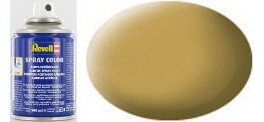 REV34116 - Pintura Acrílica Aerosol Amarillo Arena Mate 100ml - 1