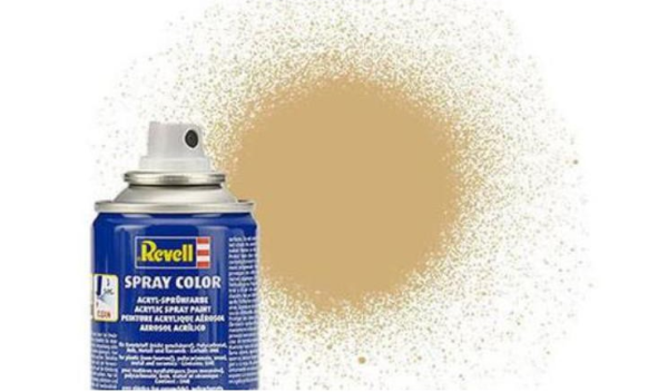 REV34194 - Pintura acrílica en spray dorada metalizada brillante 100ml - 1