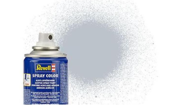 REV34199 - Pintura en spray acrílica gris aluminio brillo 100ml - 1