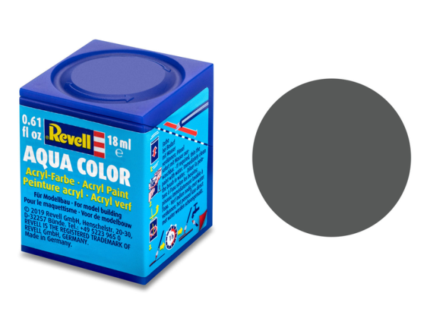 REV36166 - Pintura acrílica gris oliva mate bote 18 ml - 1