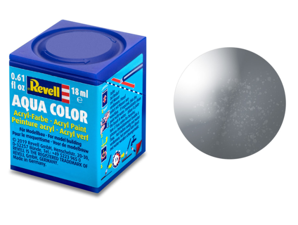 REV36191 - Pintura acrílica gris hierro metalizado bote 18 ml - 1