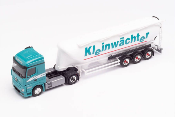 HER312530 - MERCEDES Actros 4x2 con remolque para polvo de 3 ejes KLEINWACHTER - 1