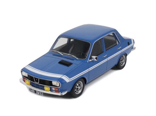 G101 - RENAULT 12 Gordini 418 de 1972, azul - 1