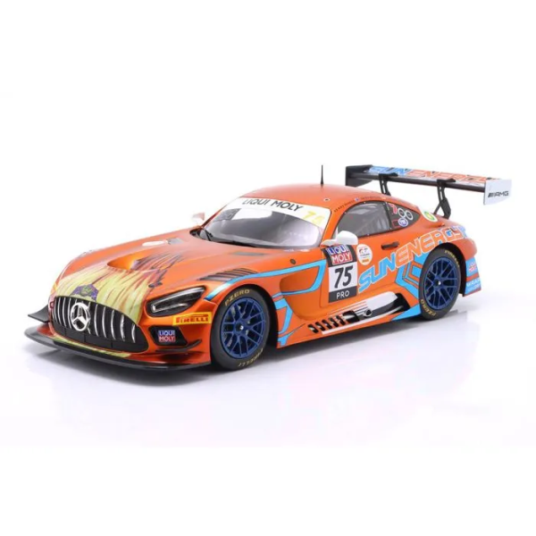 IXO-LEGT18-75BAT23 - MERCEDES-BENZ AMG GT3 EVO Equipo Sunenergy1 n.º 75 12 Horas de Bathurst 2023 1.º K. HABUL-J. GOUNON-L. STOLZ - 1