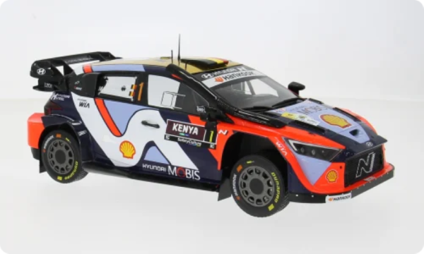IXO18RMC247B.22 - HYUNDAI I20 N Rally 1 n.º 1 Rally Safari de Kenia 2025 T. NEUVILLE-M. WYDAEGHE - 1
