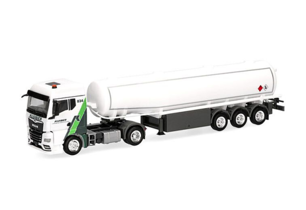 HER952033 - MAN TGX GM 4x2 con cisterna de gasolina de 3 ejes KLOIBER - 1