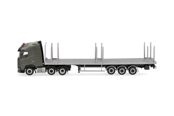 HER747301 - DAF XG 6x2 con plataforma de 3 ejes del ejército neerlandés - 1