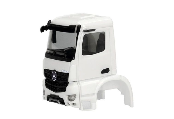 HER086394 - MERCEDES BENZ Arocs S, cabina blanca — 2 piezas para montar - 1