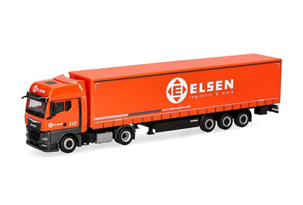 HER321150 - MAN TGX GX 4x2 con remolque de 3 ejes ELSEN - 1