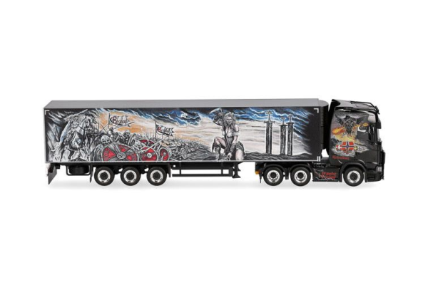 HER321303 - SCANIA CS 20 HD 6x4 con remolque frigorífico de 3 ejes BYRKNES - 1