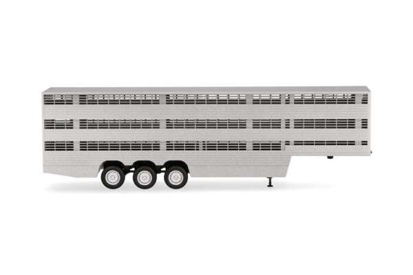 HER076333-003 - Semirremolque para el transporte de ganado de 3 ejes - 1