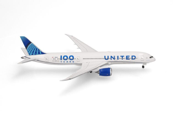 HER539050 - BOEING 787-9 Dreamliner de United Airlines, 100 años - 1