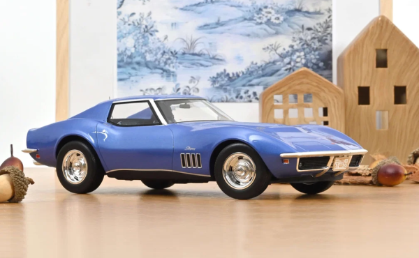 NOREV189034 - CHEVROLET Corvette Coupé 1969 Azul Le Mans - 1