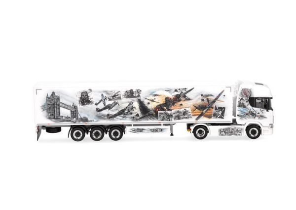 HER320962 - SCANIA CR 20 4x2 con remolque de 3 ejes de REPINSKI - SQUADRON 303 - 1
