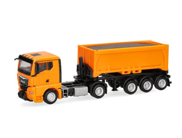 HER321310 - MAN TGX GN 4x2 con volquete de 3 ejes - 1