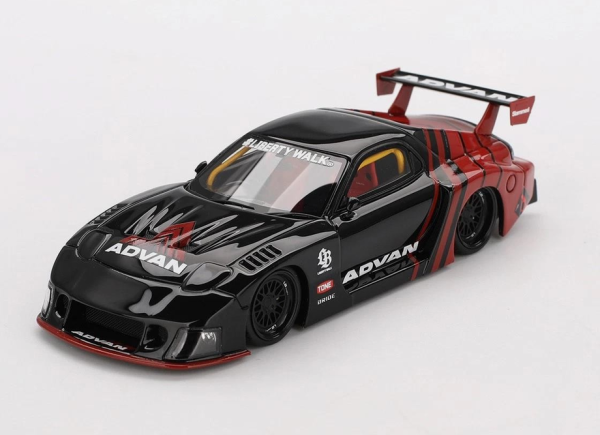 TSMV0026 - MAZDA RX7 LB-Super Silhouette Advan 2025 negro - 1