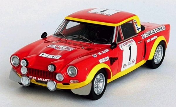 TRODSN282 - FIAT 124 Abarth n.º 1, Rally Tour de Córcega de 1974, M. ALEN-I. KIVIMAKI - 1