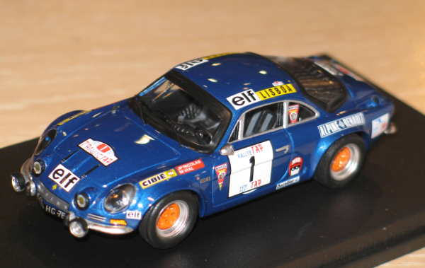 TRORRAL13 - RENAULT Alpine A110 n.º 1 Rally de Portugal de 1973 JP.NICOLAS-M.VIAL - 1