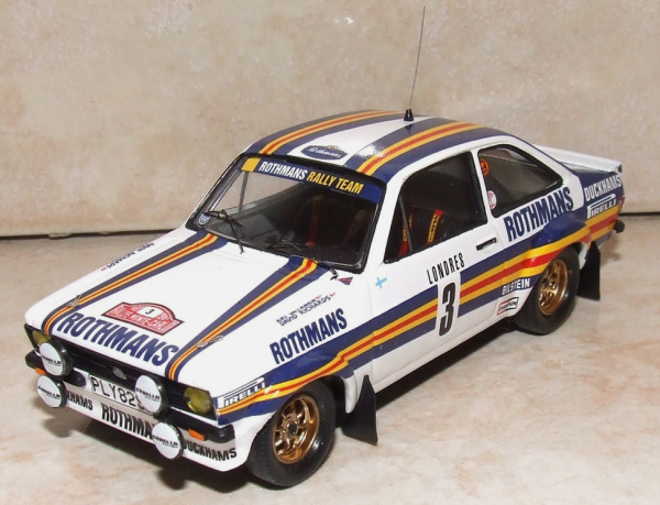 TRORRFR93 - FORD Escort MKII n.º 3, Rally de Montecarlo de 1981, A. VATANEN-D. RICHARDS - 1