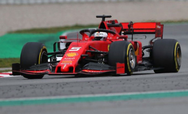 LOSLS18F1019 - FERRARI SF90 #5 3er GP China 2019 1000th F1 Grand Prix Sebastian VETTEL - 1