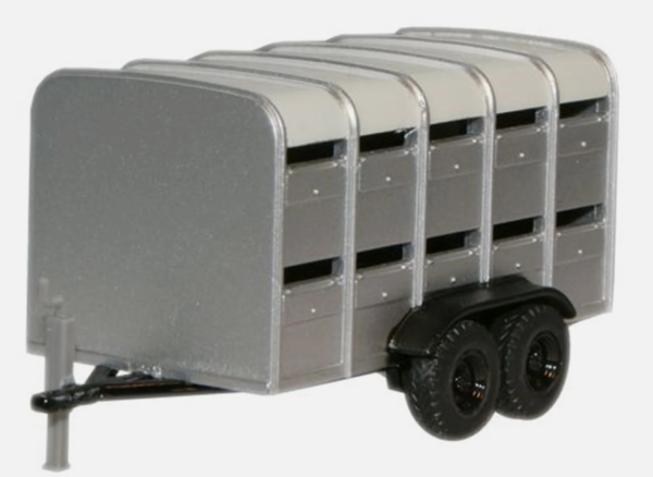 OXF76FARM001 - Remolque de transporte de ganado de dos ejes - 1