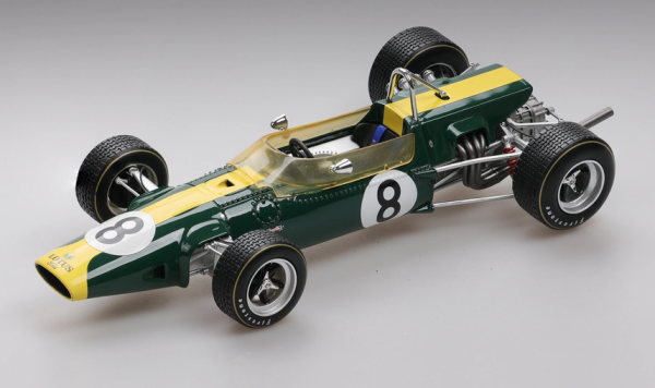 TM18-179C - LOTUS 48 n.º 8 Gran Premio de F2 de Pau 1967 G. HILL - 1