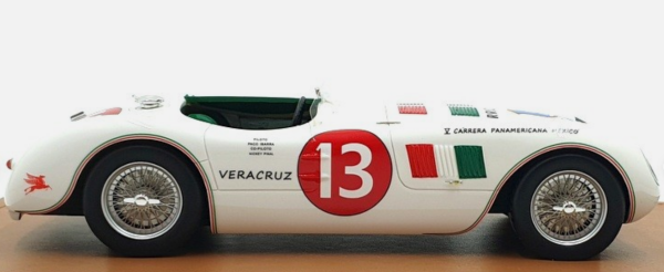 TM18-290E - JAGUAR Tipo C Veracruz n.º 13, Rally Carrera Panamericana 1953-1954, F. IBARRA-F. PINAL - 1