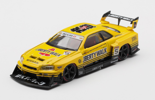MGT01182-R - NISSAN GTR R34 Skyline «Super Silhouette Sport», amarillo, 2025 - 1