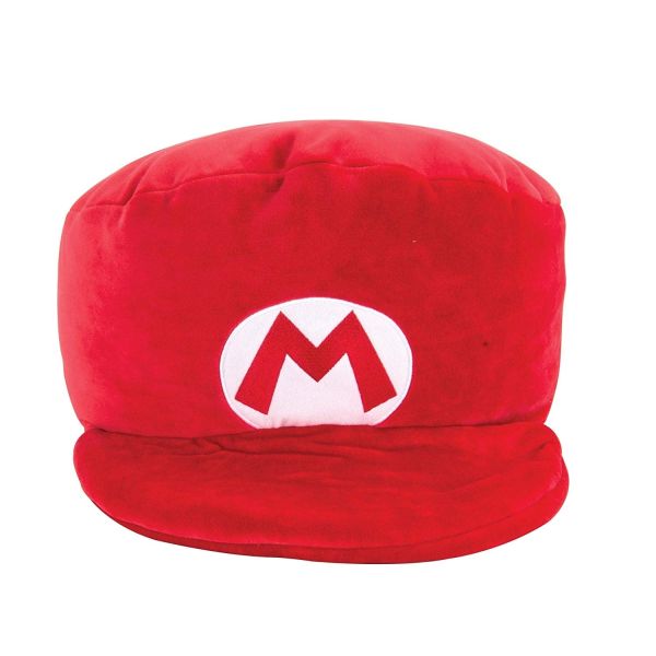 T12961 - Mega Peluche MARIOKART - Gorra Mario - 1